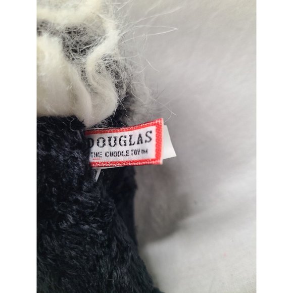 Douglas Cuddle Toys Skunk Stinky The Plush Stuffed Animal Realistic Black White - Picture 2 of 5
